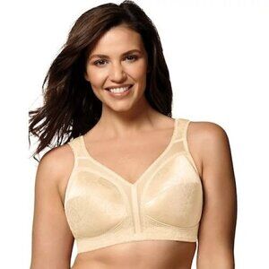 Playtex 18 hour Ultimate Shoulder Comfort Wireless 38C Beige Bra